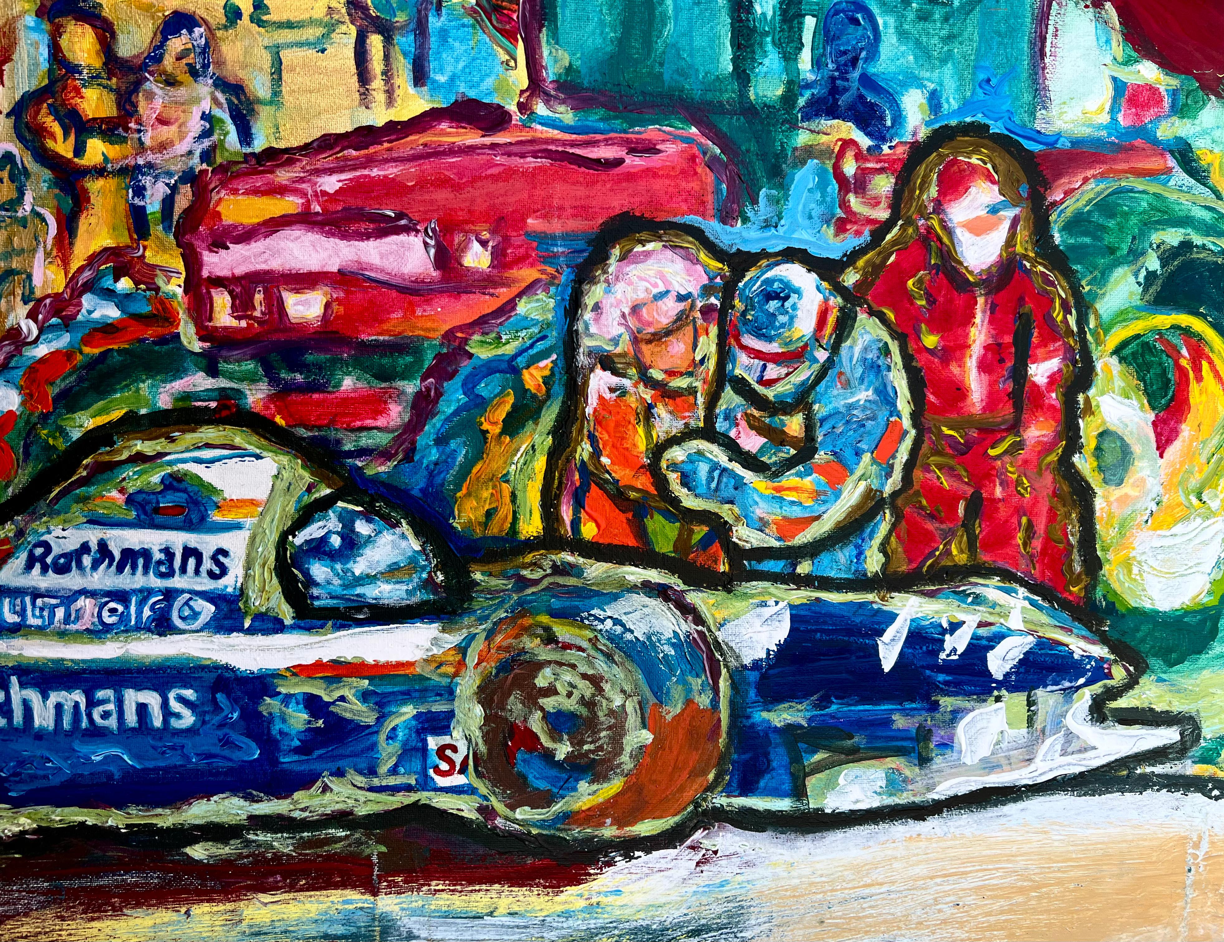 Painting by Raoul Dihal